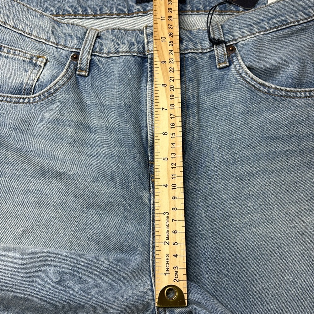 Lucky Brand Mid Rise Authentic Blue Straight Leg Jeans Classic Style Size 29 - Picture 12 of 12